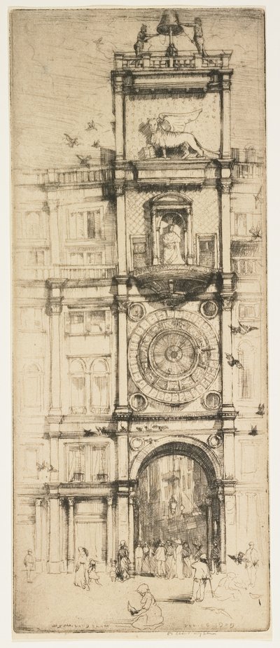 The Clock Tower by Donald Shaw MacLaughlan